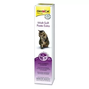 Паста для животных GimCat Malt-Soft Extra для вывода шерсти 50 г (4002064407364/4002064417929)