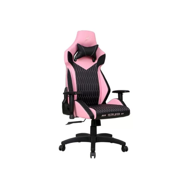 Кресло игровое 1stPlayer WIN101 Black-Pink цена 11 969грн - фотография 2