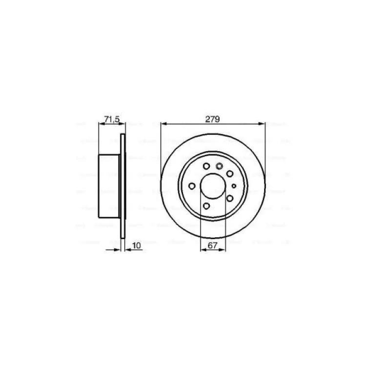 Тормозной диск Bosch 0 986 478 199 отзывы - изображение 5