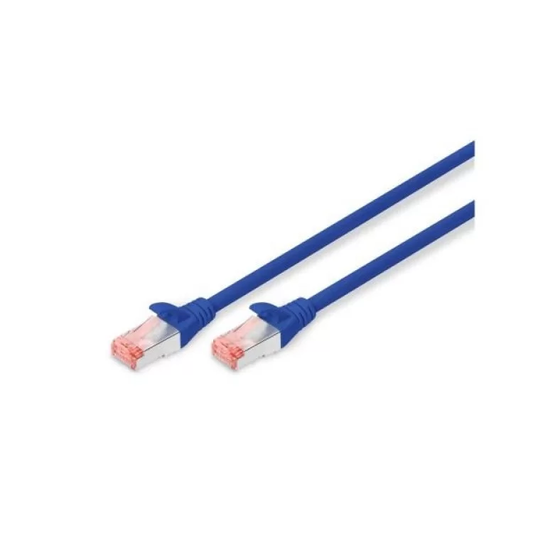 Патч-корд 5м, CAT 6 S-FTP, AWG 27/7, LSZH, blue Digitus (DK-1644-050/B)