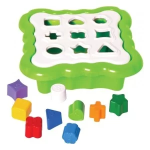 Розвиваюча іграшка Tigres сортер Розумні фігурки 10 елементів (св.зелений) (39521)