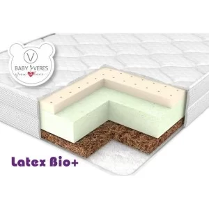 Матрас для детской кроватки Верес Latex bio+ 10см (50.7.01)