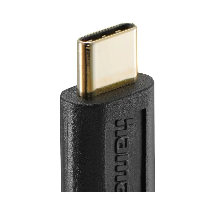 в продажу Дата кабель USB-C to USB-C 1.5m Black Hama (00086409) - фото 3