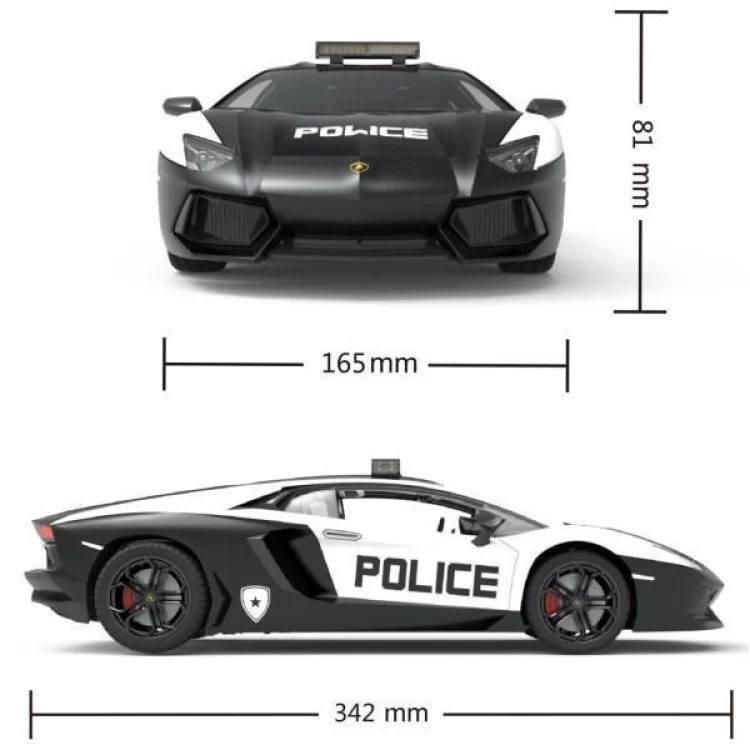 Радіокерована іграшка KS Drive Lamborghini Aventador Police 1:14, 2.4Ghz (114GLPCWB) інструкція - картинка 6