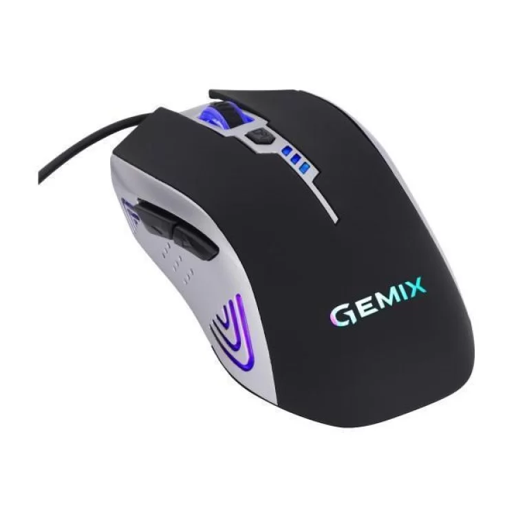 Мишка Gemix W100 USB Black/Gray + ігрова поверхня (W100Combo) відгуки - зображення 5