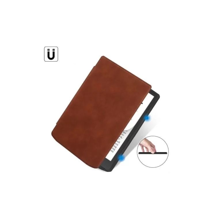 Чохол до електронної книги BeCover PocketBook 743G InkPad 4/InkPad Color 2/InkPad Color 3 (7.8") Brown (710449) характеристики - фотографія 7
