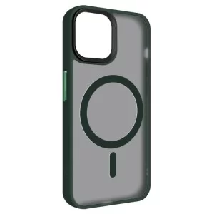 Чохол до мобільного телефона Armorstandart Uniq Magsafe Apple iPhone 13 Dark Green (ARM75329)
