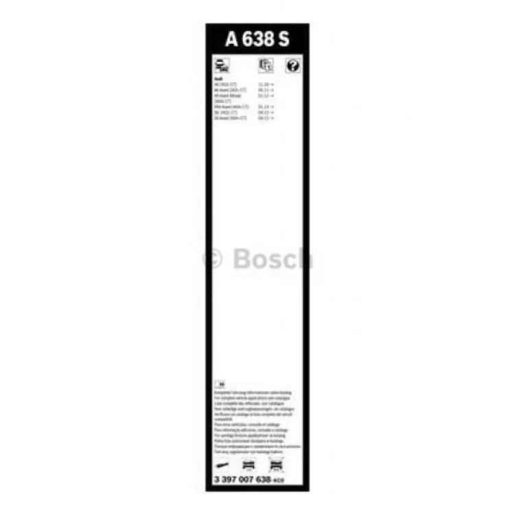 Щетка стеклоочистителя Bosch 3 397 007 638 отзывы - изображение 5