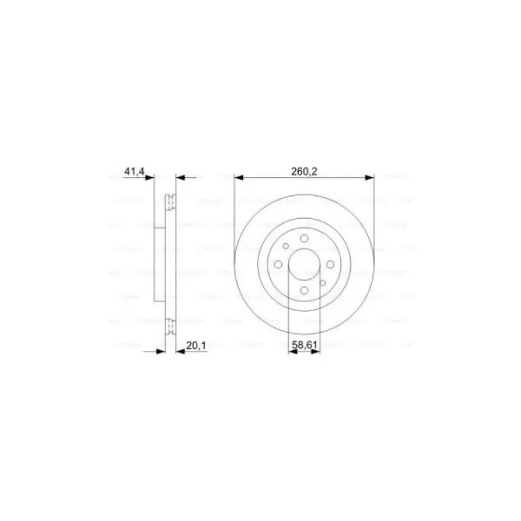 Тормозной диск Bosch 0 986 479 346 отзывы - изображение 5