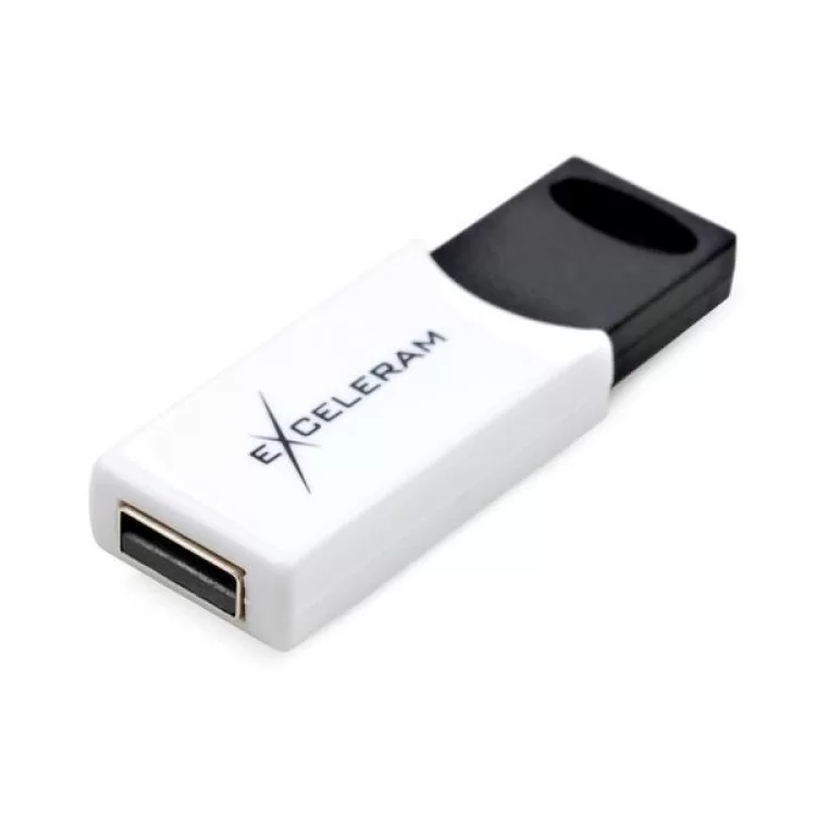 в продаже USB флеш накопитель eXceleram 64GB H2 Series White/Black USB 2.0 (EXU2H2W64) - фото 3