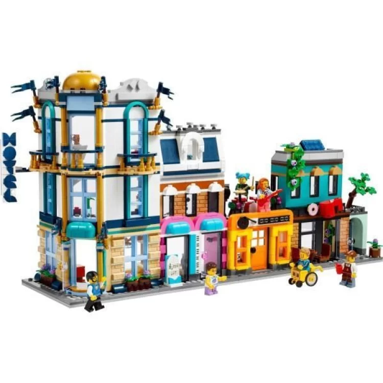 Конструктор LEGO Creator Центральна вулиця 1459 деталей (31141) ціна 4 697грн - фотографія 2