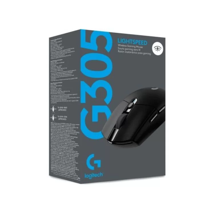 Мышка Logitech G305 Lightspeed Black (910-005282) - фото 10