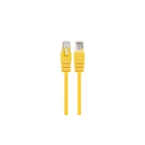Патч-корд 2м UTP cat 6 CCA yellow Cablexpert (PP6U-2M/Y)