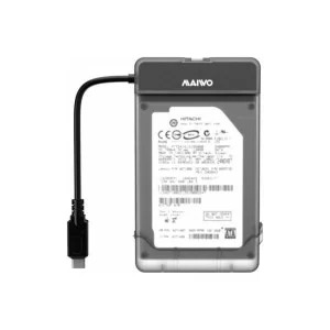 Адаптер Maiwo USB3.1 GEN1 TypeC to HDD 2,5" SATA/SSD black (K104G2 black)