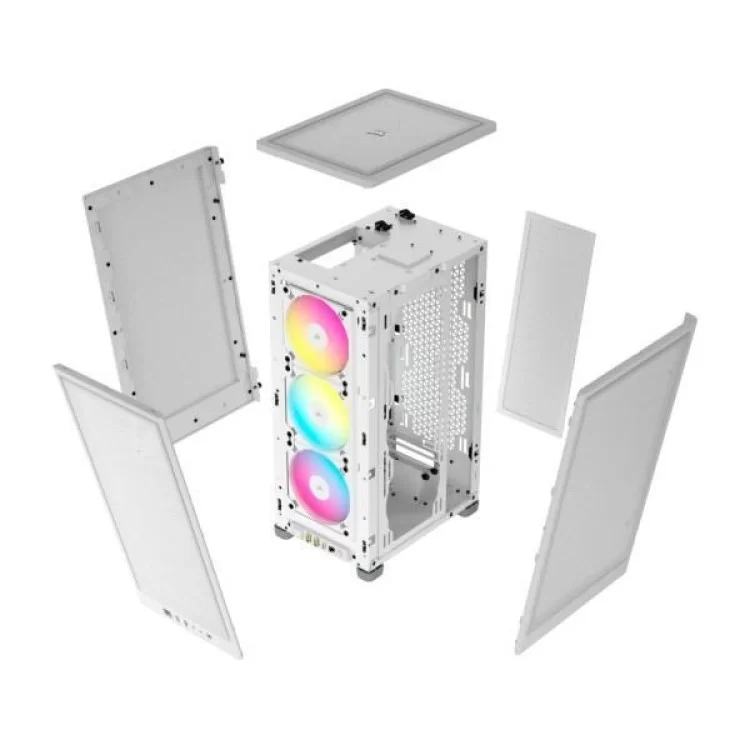 Корпус Corsair iCUE 2000D RGB AIRFLOW White (CC-9011247-WW) - фото 10