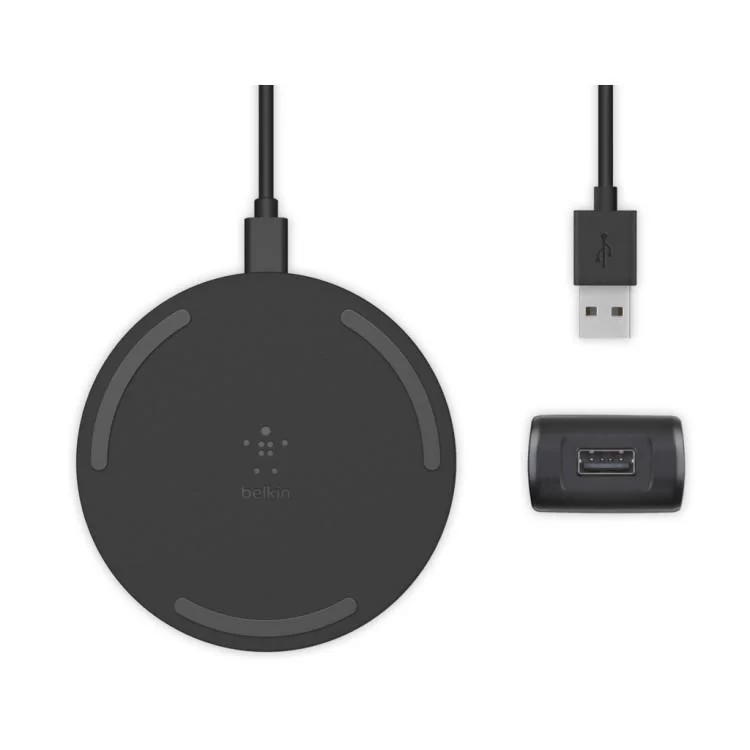 Зарядний пристрій Belkin Pad Wireless Charging Qi, 10W, no PSU, black (WIA001BTBK) інструкція - картинка 6