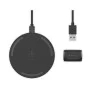 Зарядний пристрій Belkin Pad Wireless Charging Qi, 10W, no PSU, black (WIA001BTBK)