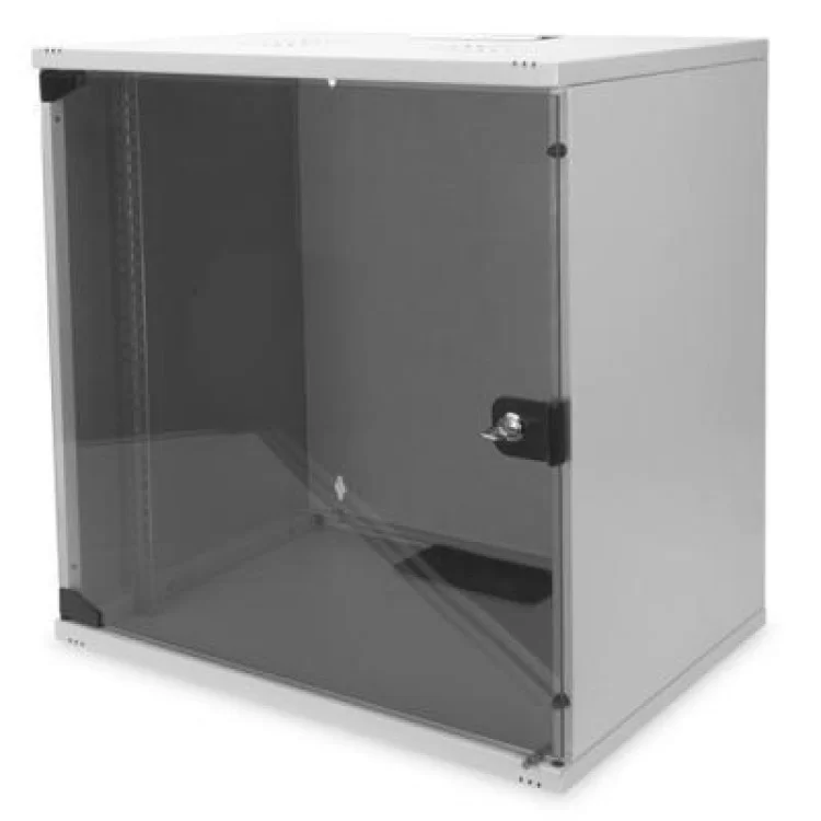 Шкаф настенный Digitus 12U 19" 540x400, стекляные двери, 60kg max (DN-1912-U-S-1) Шкаф настенный Digitus 12U 19" 540x400, стекляные двери, 60kg max (DN-1912-U-S-1)