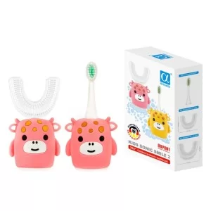 Электрическая зубная щетка AHealth KIDS SONIC SMILE 2 Pink (AHkss2p)