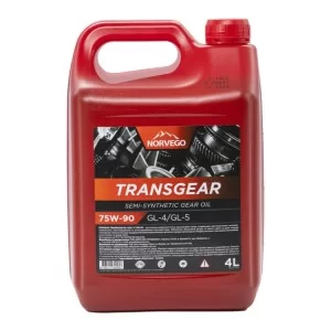 Трансмиссионное масло NORVEGO TRANSGEAR 75W90 4л
