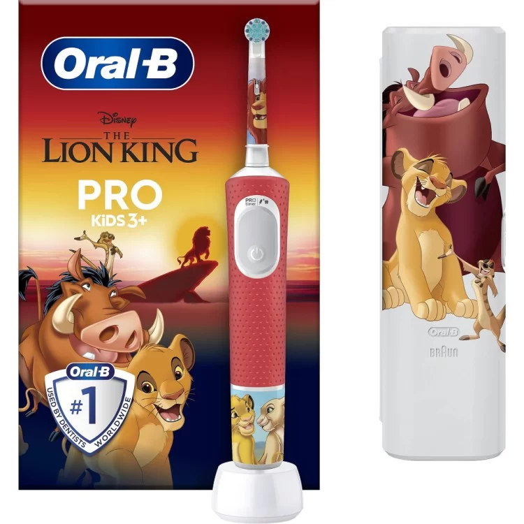 Электрическая зубная щетка Oral-B D103.413.2KX Lion King цена 2 973грн - фотография 2