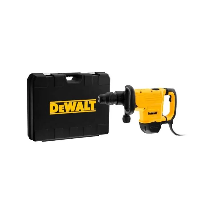 в продажу Відбійний молоток DeWALT SDS-MAX, 1600 Bт, 17.5 Дж, 1060-2160 уд/хв, 10.4 кг, кейс (D25881K) - фото 3