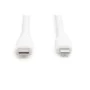 Дата кабель USB-C to Lightning 2.0m USB 2.0 60W silicone white Digitus (AK-600110-020-W)