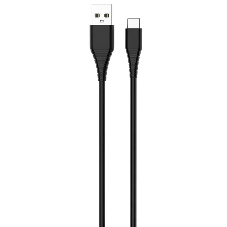 Дата кабель USB 2.0 AM to Type-C 1.0m black ColorWay (CW-CBUC026-BK) ціна 222грн - фотографія 2