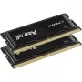 Модуль пам'яті для ноутбука SoDIMM DDR5 32GB (2x16GB) 5600 MHz Impact Black Kingston Fury (ex.HyperX) (KF556S40IBK2-32)