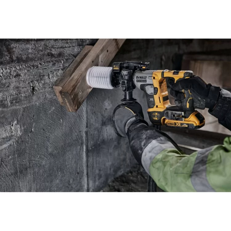 Перфоратор DeWALT безщітковий, SDS-Plus, 54 В, 3.5 Дж, 3 реж. кейс (DCH172NT) інструкція - картинка 6