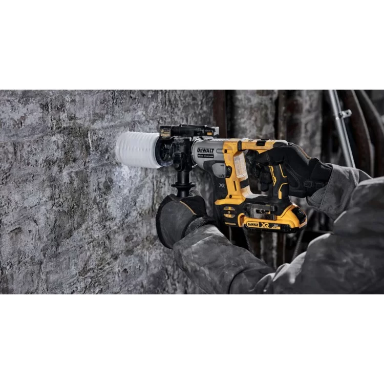 Перфоратор DeWALT безщітковий, SDS-Plus, 54 В, 3.5 Дж, 3 реж. кейс (DCH172NT) характеристики - фотографія 7