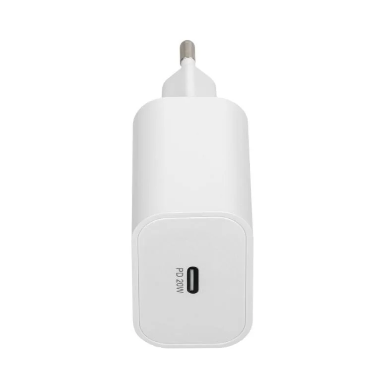 Зарядное устройство RivaCase 1xUSB Type-C PD 20 Вт кабель Type-C white (PS4101 WD4 (White)) - фото 10