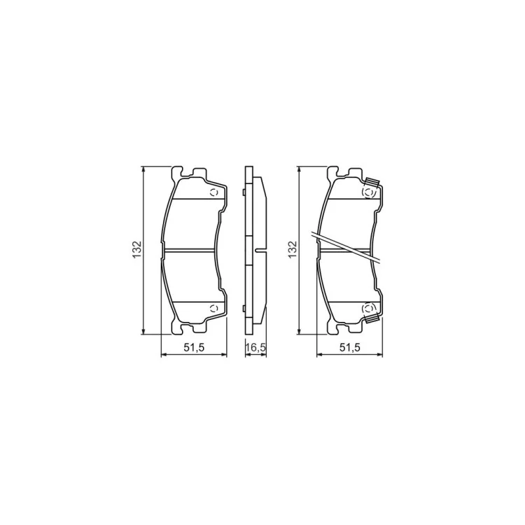 Гальмівні колодки Bosch 0 986 460 975 характеристики - фотографія 7