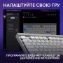 Клавиатура Logitech G515 TKL Lightspeed Tactile Bluetooth UA White (920-012539)