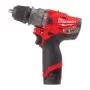 Шуруповерт Milwaukee M12 FPDX-202X, 37Нм, 2x2Ач, 2 насадки, кейс (4933464136)