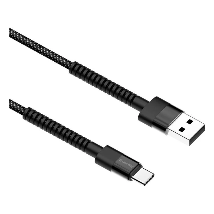 продаем Дата кабель USB-C to USB-C 1.0m 2.4А black ColorWay (CW-CBUC063-BK) в Украине - фото 4