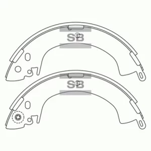 Тормозные колодки HI-Q SA176