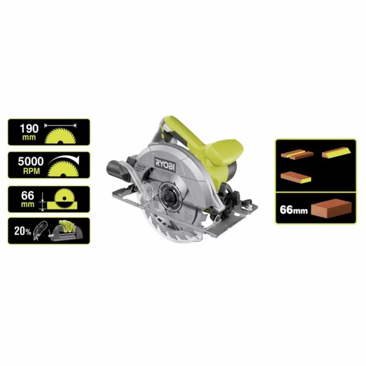 Дисковая пила Ryobi Ryobi RCS1400-G (5133002778) отзывы - изображение 5