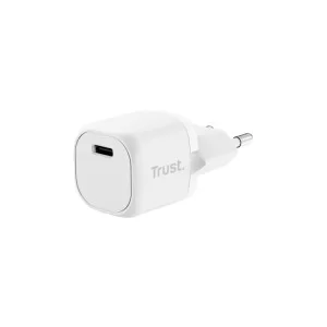 Зарядний пристрій Trust Maxo 20W USB-C PD white (25205_TRUST)