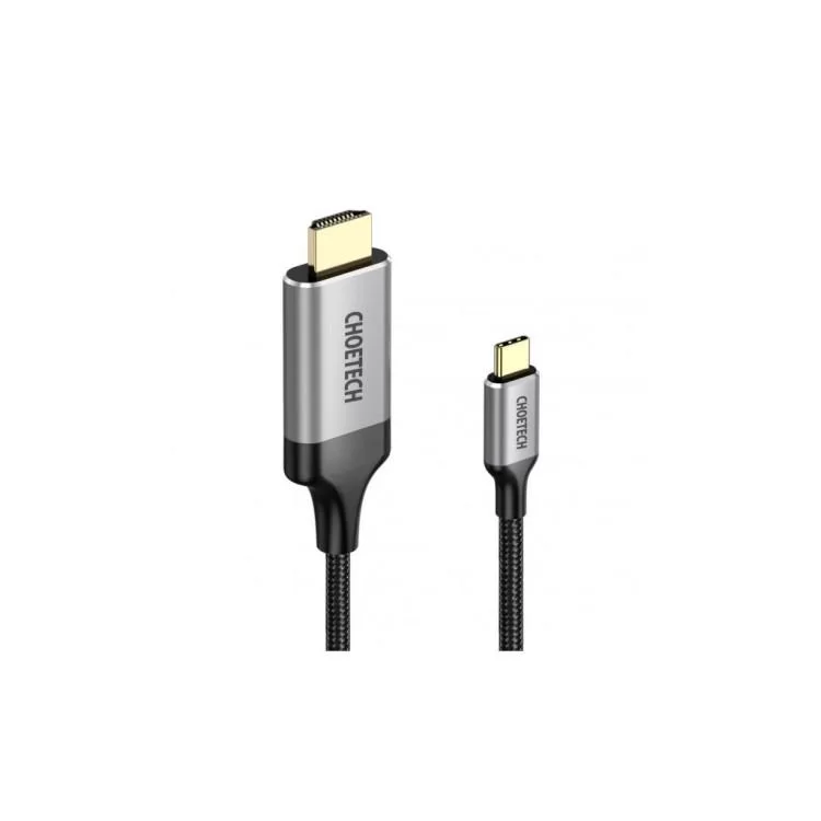 в продажу Кабель мультимедійний USB-C to HDMI 1.8m 4K 60Hz Choetech (CH0021-BK) - фото 3