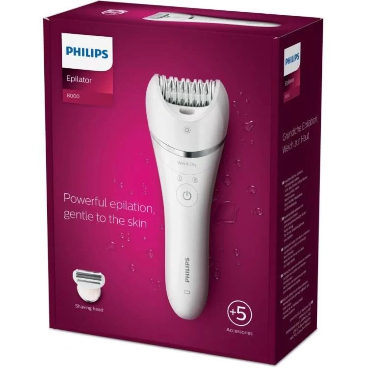 Эпилятор Philips Series 8000 BRE710/00 (BRE710/00) отзывы - изображение 5