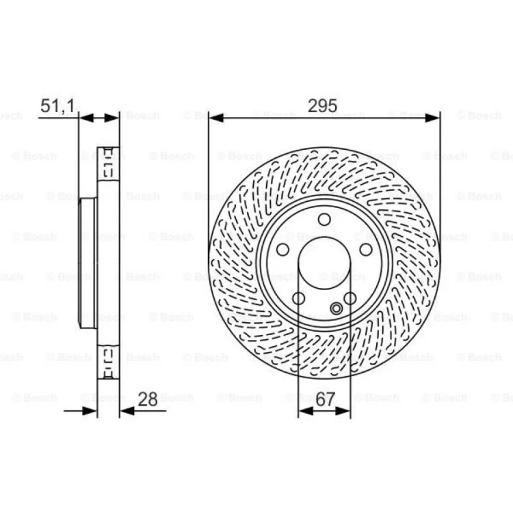 Гальмівний диск Bosch 0 986 479 A58 відгуки - зображення 5