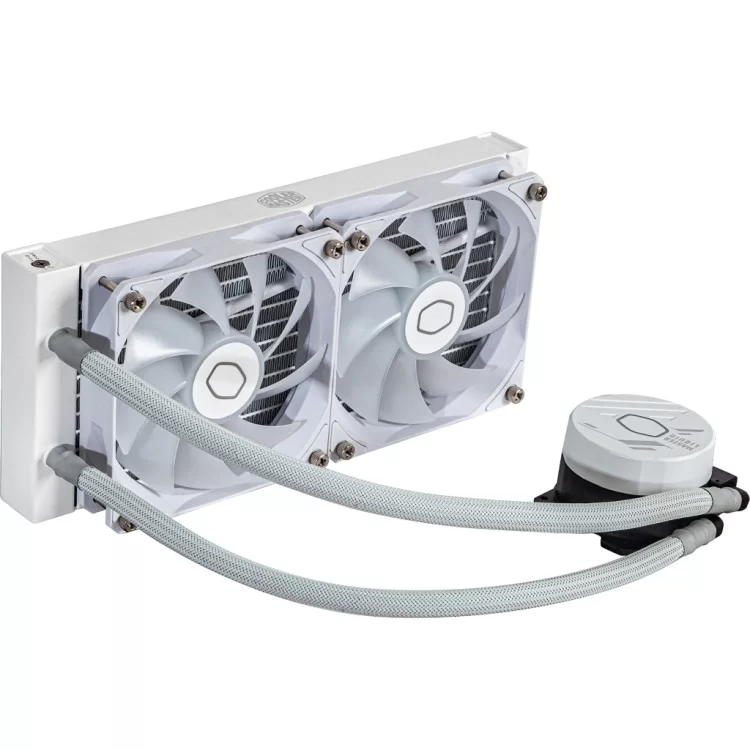 Система рідинного охолодження CoolerMaster MasterLiquid 240L Core ARGB White (MLW-D24M-A18PZ-RW) відгуки - зображення 5