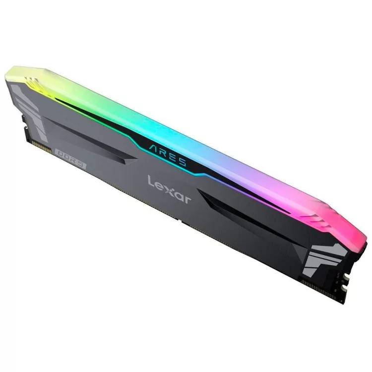 продаємо Модуль пам'яті для комп'ютера DDR5 32GB (2x16GB) 6400 MHz Ares RGB Black Lexar (LD5EU016G-R6400GDLA) в Україні - фото 4