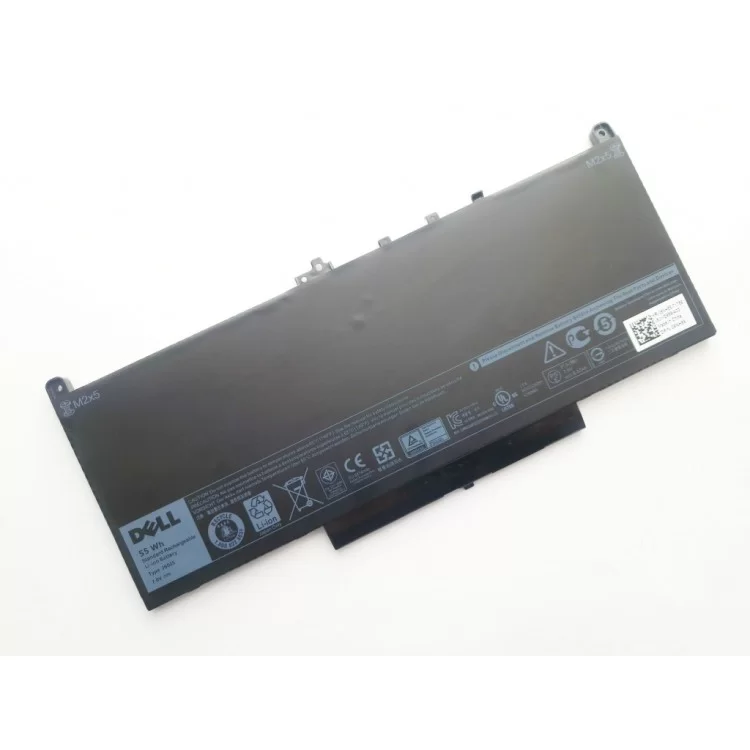 Акумулятор до ноутбука Dell Latitude E7470 J60J5, 55Wh (6874mAh), 4cell, 7.6V, Li-ion (A47690) ціна 5 967грн - фотографія 2