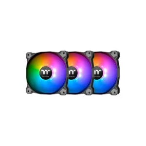 Кулер до корпусу ThermalTake Pure Plus RGB 12 Radiator Fan TT Premium Edition 3Pack/Fan/120 (CL-F063-PL12SW-A)