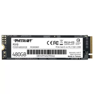 Накопитель SSD M.2 2280 480GB Patriot (P310P480GM28)