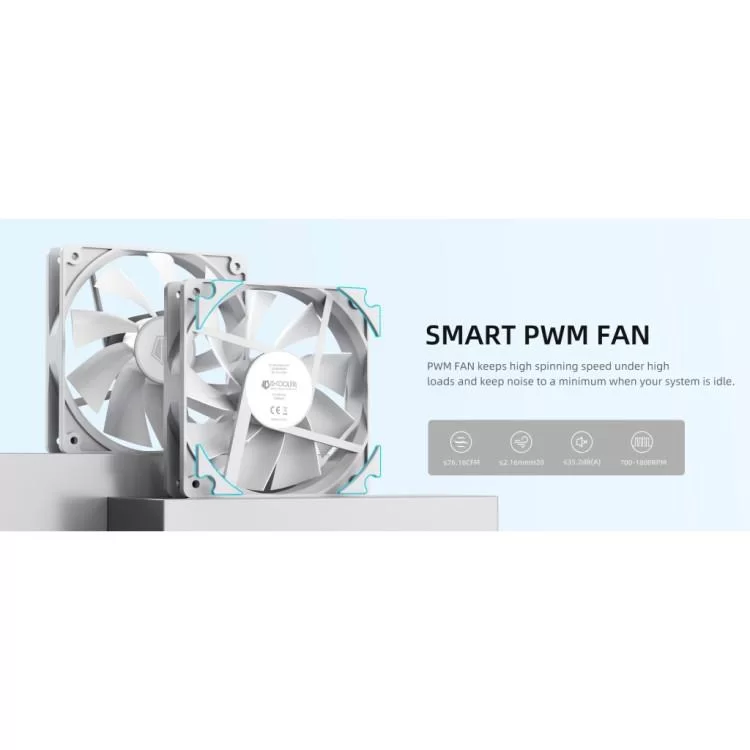 Система жидкостного охлаждения ID-Cooling FX360 White - фото 11