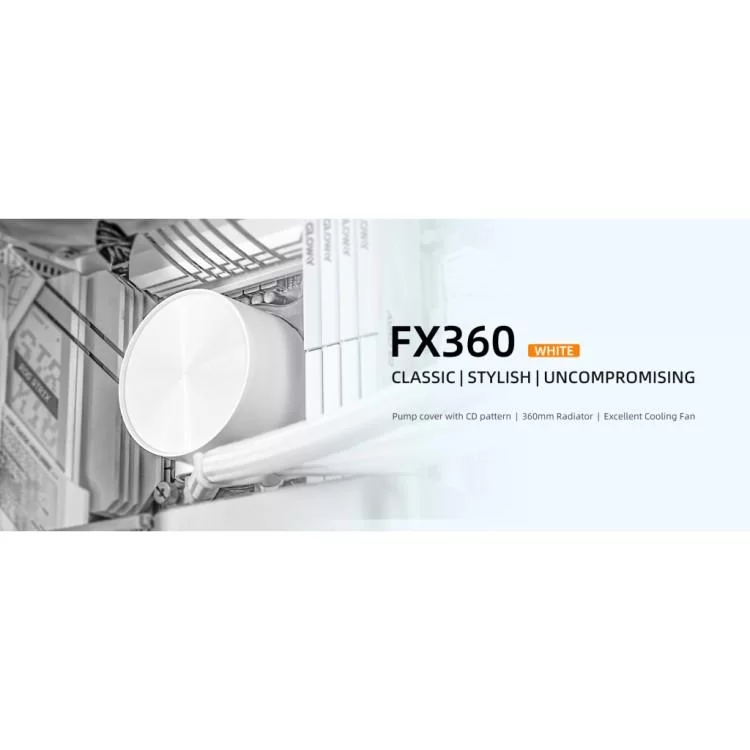 Система жидкостного охлаждения ID-Cooling FX360 White обзор - фото 8