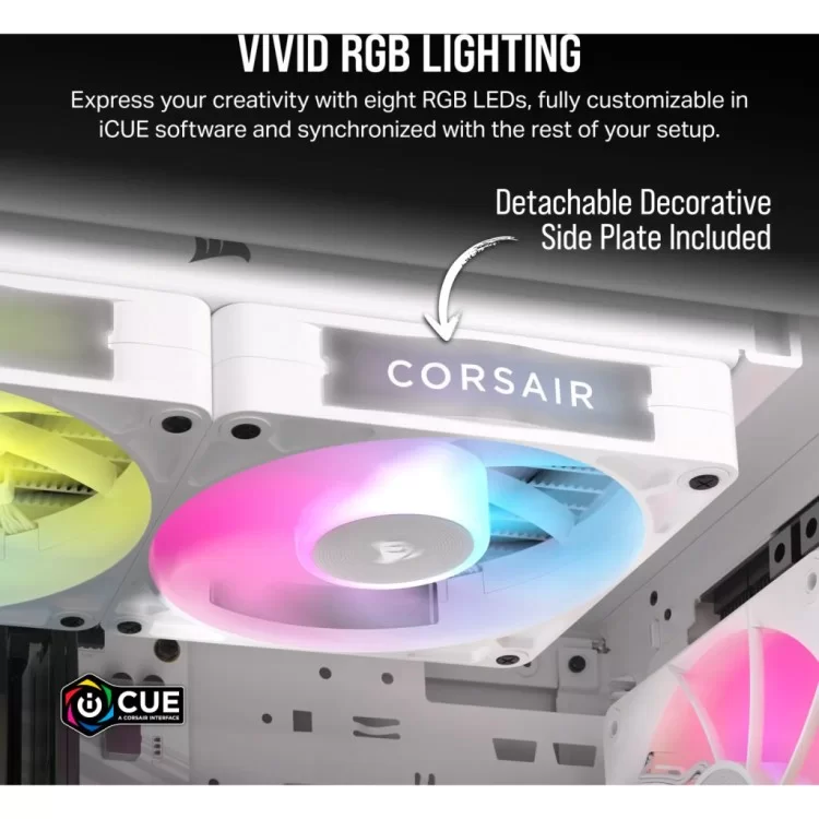 Кулер до корпусу Corsair iCUE Link RX140 RGB PWM White (CO-9051023-WW) відгуки - зображення 5